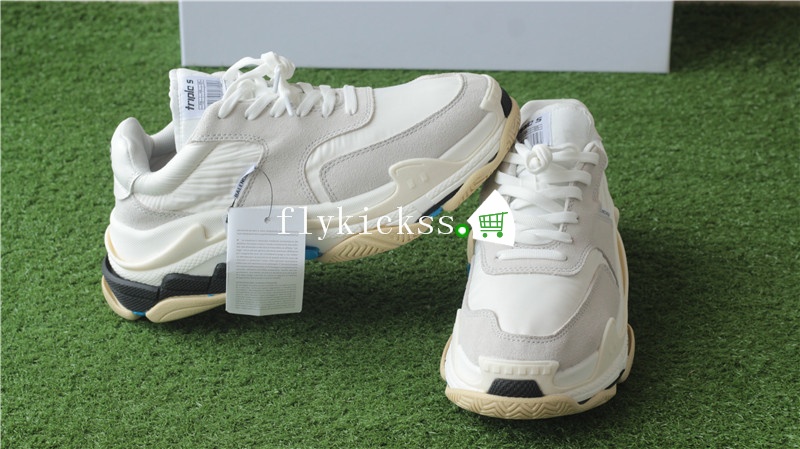 Balenciaga TripleS 2.0 White Grey Blue Balenciaga TripleS 2.0 White Grey Blue
